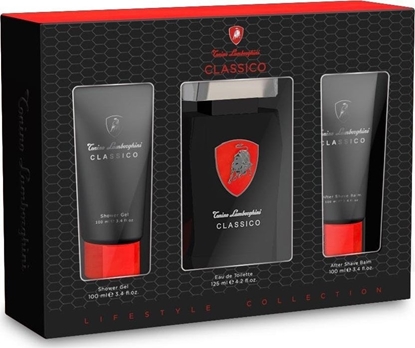 Изображение Tonino Lamborghini Classico zestaw woda toaletowa spray 125ml + balsam po goleniu 100ml + el pod prysznic 100ml