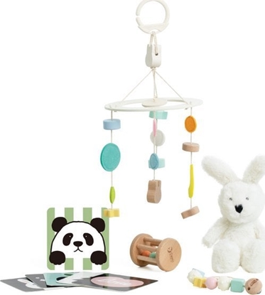 Picture of Tooky Toy Pastelowy Zestaw dla Niemowlt Box Pierwsze Zabawki od 0 do 6 miesica