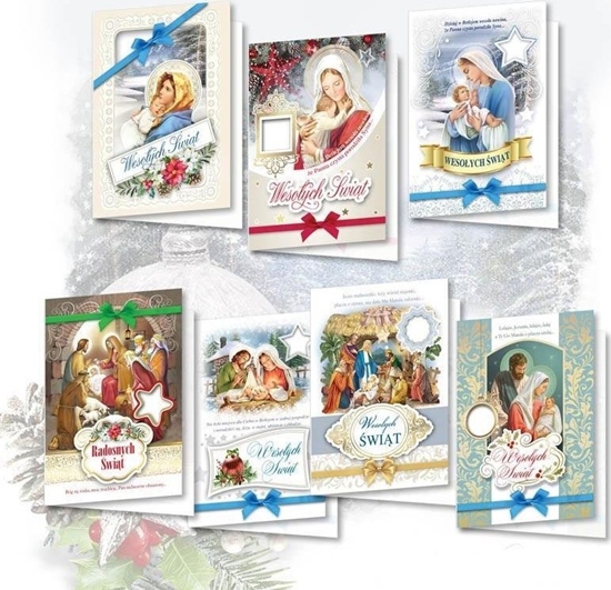 Picture of Top Graphic Karnet DL BN z opatkiem, religia (10szt) MIX