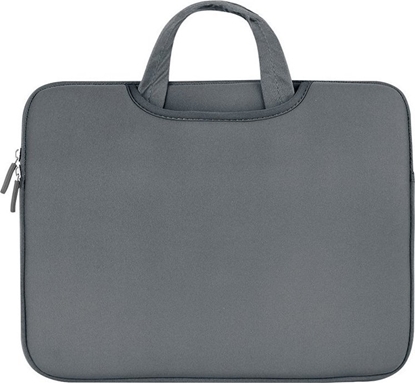 Picture of Torba Hurtel Uniwersalne etui torba na laptopa 14'' tablet organizer na komputer szary