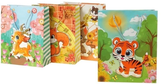 Изображение Torebka prezentowa 32x26x10cm MIX