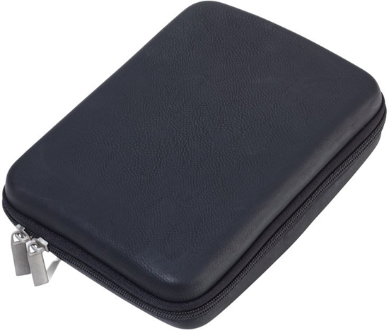 Picture of TROIKA CBO11/BK kosmetyczka Czarny Skóra, Aksamit