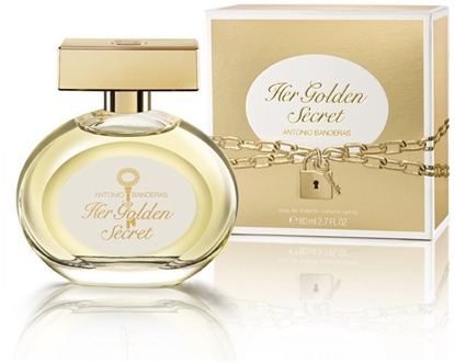 Изображение Tualetinis vanduo Antonio Banderas Her Golden Secret EDT moterims, 80 ml