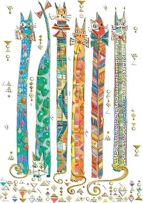 Attēls no Turnowsky Karnet B6 + koperta Koty sztuka