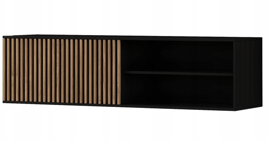 Picture of TV staliukas Meorati, 40x40x150 cm, rudas/juodas