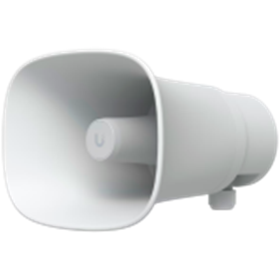 Picture of UBIQUITI AI HORN SPEAKER ALL-WEATHER POE 120 DB HORN SPEAKER WITH ADVANCED AI ALERT FUNCTIONALITY AND VERSATILE WALL, CORNER, AND POLE MOUNTING OPTIONS