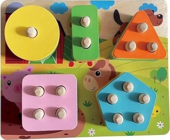 Picture of Ukadanka drewniana Ksztaty