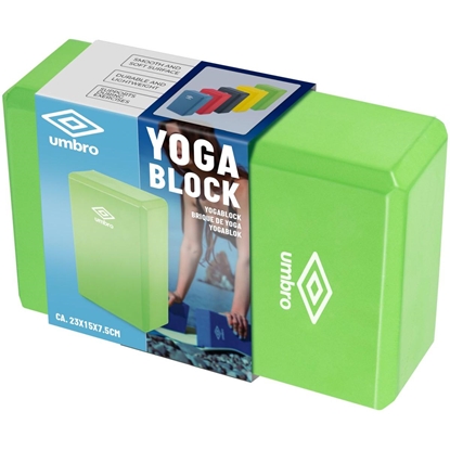 Attēls no UMBRO ZAĻAIS BLOKS VINGRINĀJUMIEM JOGAI PILATES FITNESS