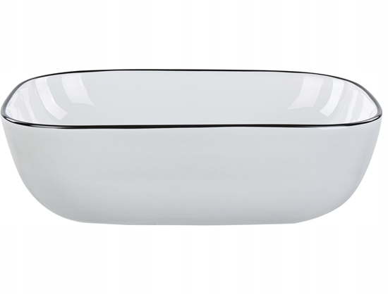 Picture of Umywalka Beliani Umywalka nablatowa 46 x 33 cm biaa XERT