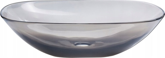 Picture of Umywalka Beliani Umywalka nablatowa 54 x 36 cm czarna MOENGO