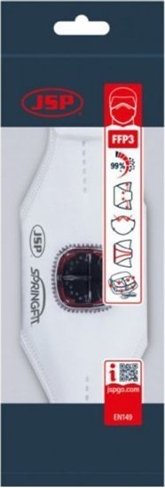 Изображение UN JSP MASKA PRZECIWP SPRINGFIT, ZAWOREK TYPHOONE 435ML FFP3V