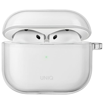 Изображение UNIQ case Glase AirPods 4 glossy clear