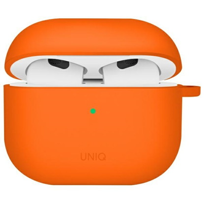 Изображение UNIQ case Nexo AirPods 4 + Ear Hooks Silicone volt