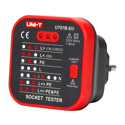 Picture of UNI-T UT07B-EU power outlet tester