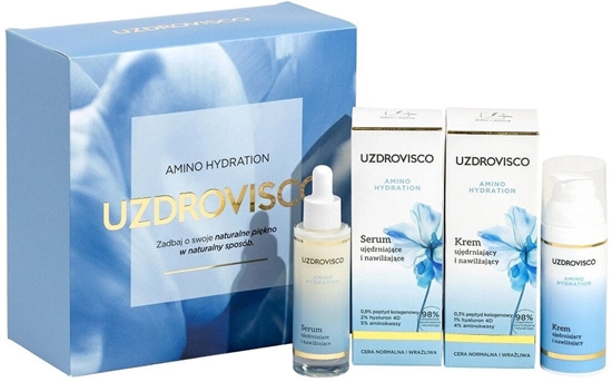 Picture of UZDROVISCO_SET Amino Hydration krem ujdrniajcy 50ml + serum ujdniajce 30ml