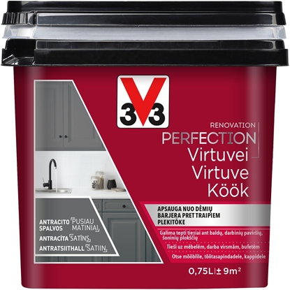 Picture of V33 PAINT KITCHEN PERF ANTHRACITE 0.75L