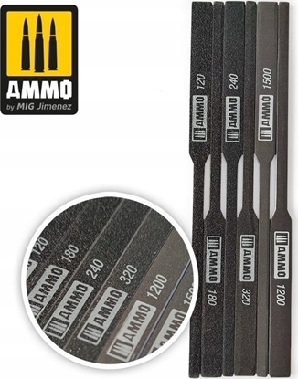 Attēls no Vallejo Ammo: Tapered Sanding Sticks (6)