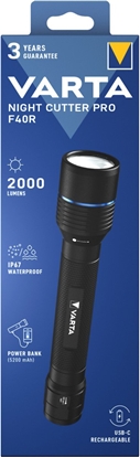 Attēls no Varta Taschenlampe Aluminium F20R mit Akku