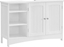 Изображение Vasagle Szafka Pod Zlewem, Szafka Pod Umywalk, 90 X 30 X 60 Cm, Szafka Do Przechowywania Z 2 Drzwiami, Otwarte Schowki, Póki Z Regulac