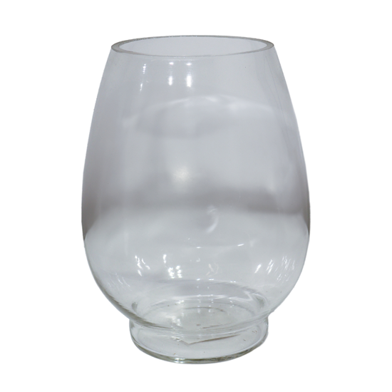 Picture of Vāze stikla 12x25cm, caurspīdīga