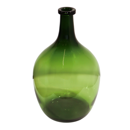 Изображение Vāze stikla lāses formas 24x40cm, dūmakaini zaļa