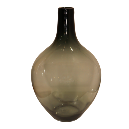 Изображение Vāze stikla lāses formas 32x50cm, dūmakaini pelēka