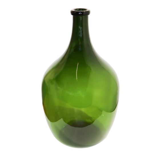 Изображение Vāze stikla lāses formas 32x50cm, dūmakaini zaļa