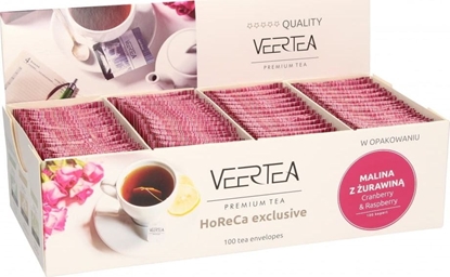 Attēls no VEERTEA PREMIUM 100 kopert CRANBERRY & RASPBERRY 2g