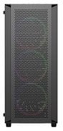 Picture of VeinX case BR15A Mid Tower, bez zdroje, 2x USB3.0, 1x USB2.0, 4x 120mm ARGB Fan, 1x ARGB Controller, erná