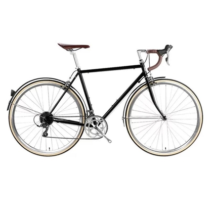 Attēls no Velosipēds 6KU TROY, Del Rey Black, 28", melns (L)