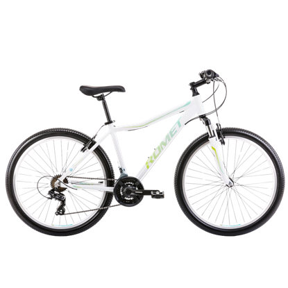 Picture of Velosipēds ROMET Jolene 6.0, 26" balti zaļš (M)