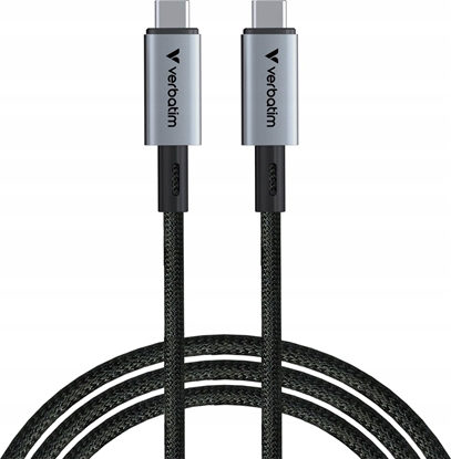 Picture of Verbatim 31847 kabel USB USB4 Gen 2x2 1,2 m USB C Czarny