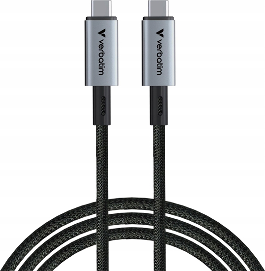 Picture of Verbatim 31847 kabel USB USB4 Gen 2x2 1,2 m USB C Czarny