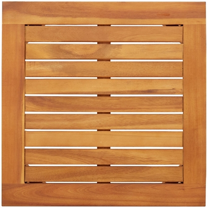 Изображение vidaXL Sofa Ogrodowa z Drewna Akacjowego Antracytowa Lite Drewno Akacjowe