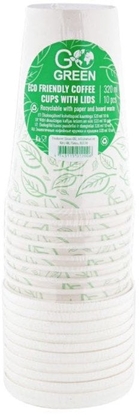 Picture of Videi draudzigas kafijas kruzes ar vaciniem Go Green 320ml 10 gab./ 0 12kg  4743115012006