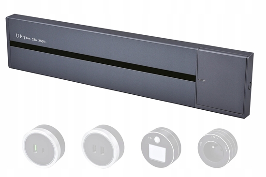 Изображение Viking zásuvková lita LP40 povrchová, edá