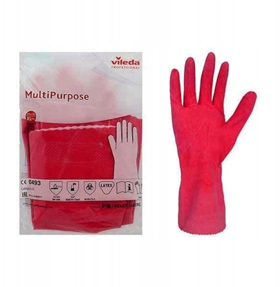 Изображение Vileda Rkawice Multi Purpose Red M 7-7,5 174343...