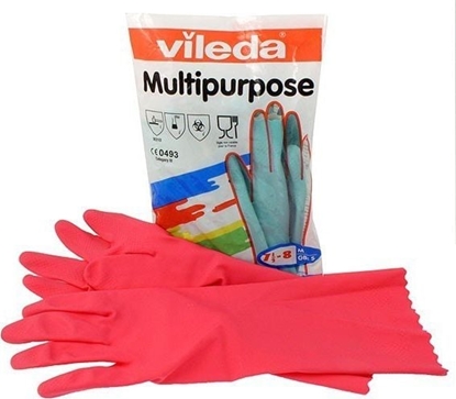 Изображение Vileda Rkawice Multipurpose Red L 100154 VILEDA PROFESSIONAL