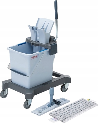 Изображение Vileda UltraSpeed Pro Starter Kit 25l Zestaw Wiadro+Wyciskacz+Wkad r-Microlite Max+Uchwyt 173910...