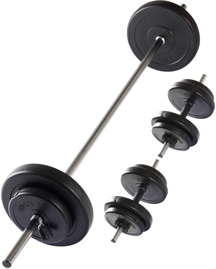 Picture of VIRTUFIT ZESTAW HANTLI REGULOWANYCH Z GRYFEM CZCYM 30,5 KG