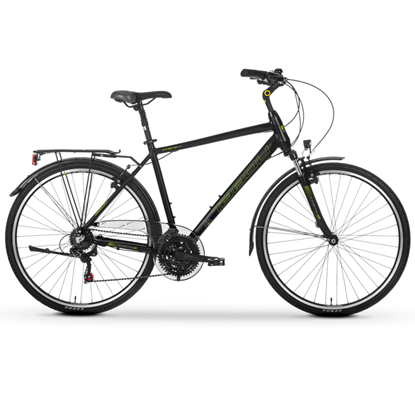 Attēls no Vīriešu velosipēds TABOU KINETIC 1.0, 28" melni zaļš (L)