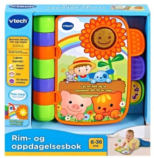 Picture of Vtech Baby Rim og Opdagelsesbok NO