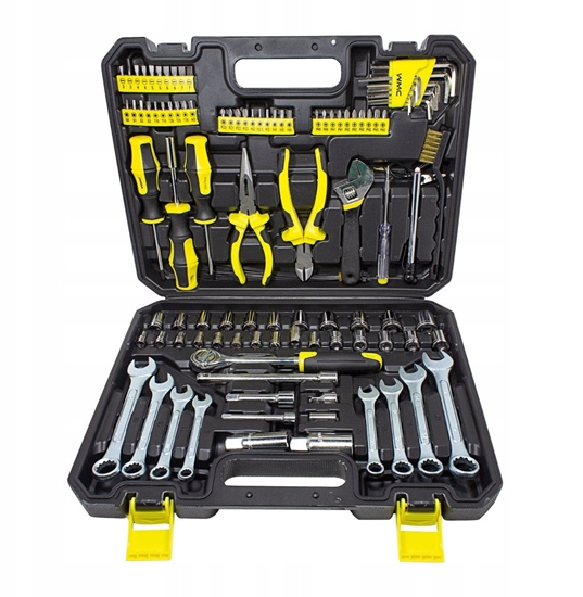 Picture of WALIZKA NARZDZIOWA ZESTAW NARZDZI 1/4" 3/8" 122 EL.