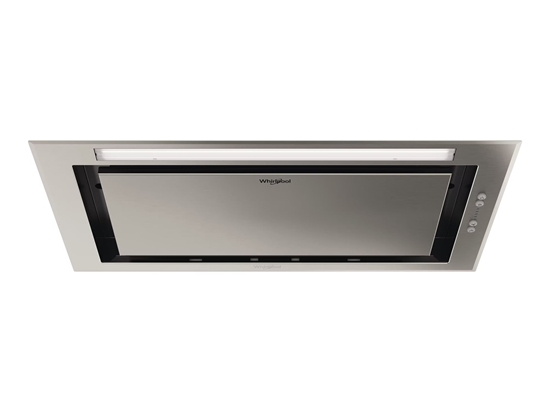 Picture of Whirlpool WCT3 63F LTX Hood, Built-in, Width 51.4 cm, B, Max 430 m³/h, LED, Inox |