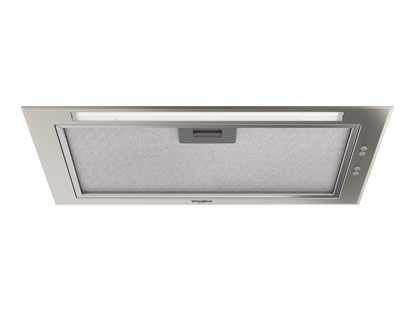 Attēls no Whirlpool WCTH 63F LEB X Hood, Built-in, Width 51.4 cm, B, Max 435 m³/h, LED, Stainless steel |