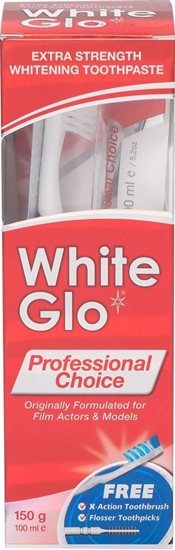 Picture of White Glo Pasta do zbów Professional Choice 100 ml + szczoteczka