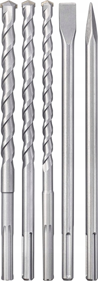 Изображение Wierto Einhell Einhell SDS Max chisel and drill set, 5 pieces (case)