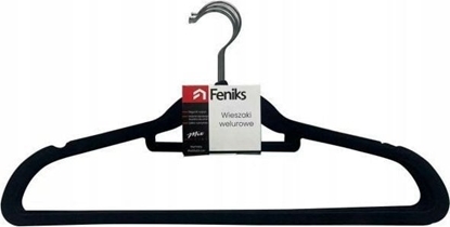 Picture of Wieszak Welur WR Komplet 5szt Czarny F