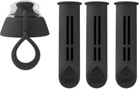 Picture of Wkad filtrujcy Dafi do butelki + zakrtka Antracyt 3 szt.