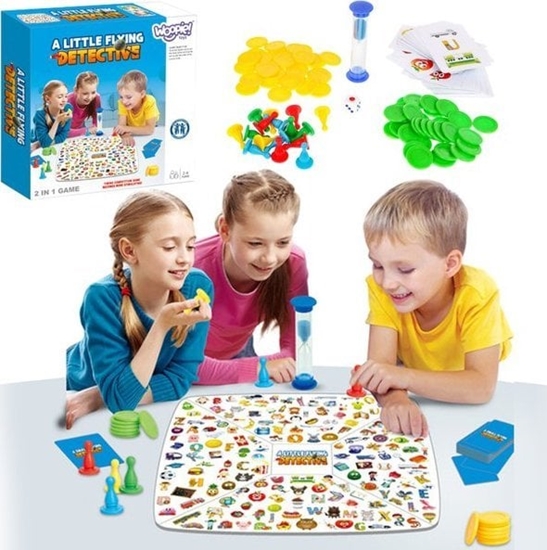 Picture of Woopie Gra Planszowa 2w1 May Detektw + Chiczyk